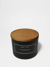 Teakwood 12 oz scented candle